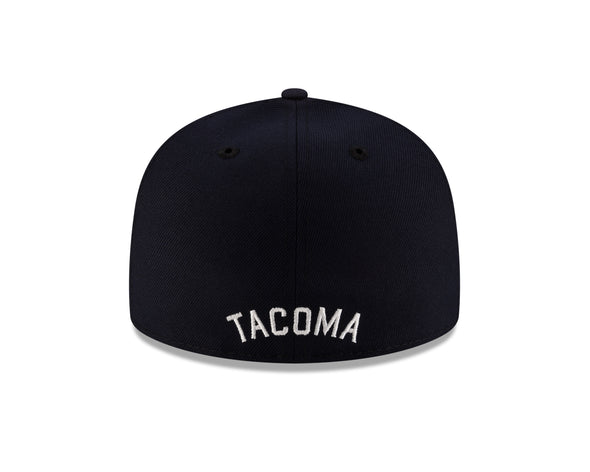 Tacoma Rainiers New Era 59Fifty Navy White R Cap