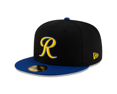 Tacoma Rainiers New Era 59Fifty Black Royal City Connect Cap