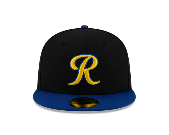 Tacoma Rainiers New Era 59Fifty Black Royal City Connect Cap