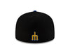 Tacoma Rainiers New Era 59Fifty Black Royal City Connect Cap