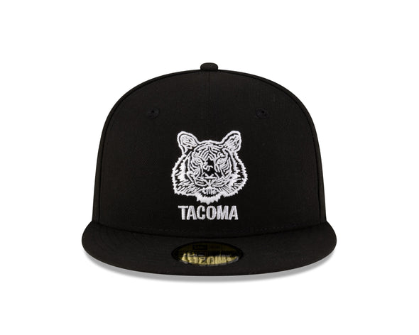 Tacoma Rainiers New Era 59Fifty Tacoma Tigers Black Cap