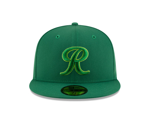 Tacoma Rainiers New Era 59Fifty Metallic Green St. Patrick's Day Cap