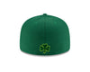 Tacoma Rainiers New Era 59Fifty Metallic Green St. Patrick's Day Cap