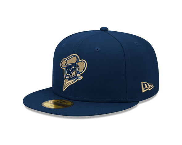 Sugar Land Space Cowboys New Era Hat Snapback Triple-A Champs Gold