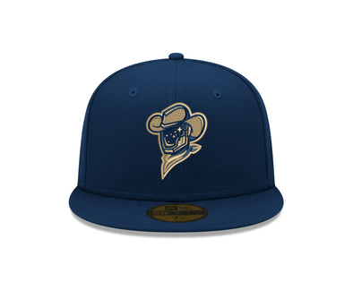 Sugar Land Space Cowboys New Era Hat Fitted Triple-A Champs Gold