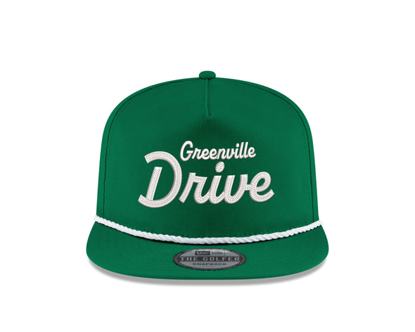 Greenville Drive New Era Kelly Green Golfer Hat