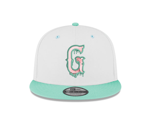 Greenville Drive New Era Pastel Ice Cream Drip Hat