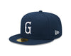 Greenville Drive New Era Navy 59FIFTY Hat with White G Logo