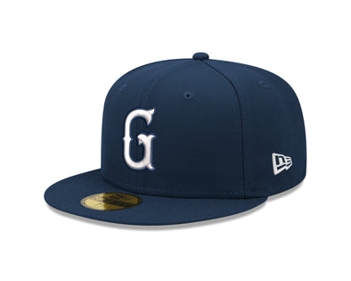 Greenville Drive New Era Navy 59FIFTY Hat with White G Logo