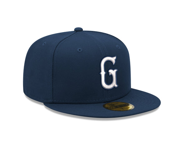 Greenville Drive New Era Navy 59FIFTY Hat with White G Logo