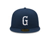 Greenville Drive New Era Navy 59FIFTY Hat with White G Logo