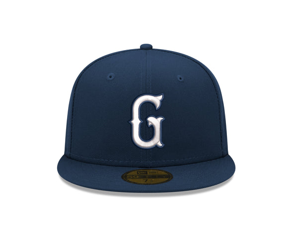 Greenville Drive New Era Navy 59FIFTY Hat with White G Logo