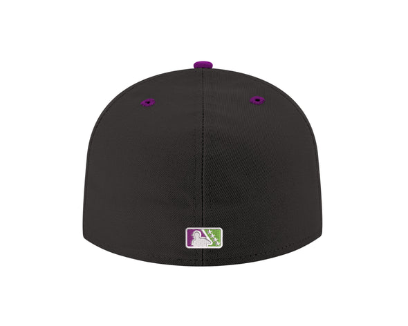 New Era Black/Purple 59FIFTY Cap