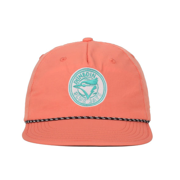 Dunedin Blue Jays Salmon 5 Panel Packable Cap