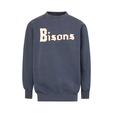 Buffalo Bisons Coastal Navy Vintage Night Crewneck