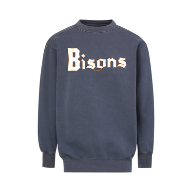 Buffalo Bisons Coastal Navy Vintage Night Crewneck