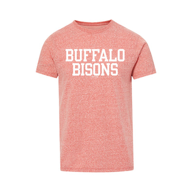 Buffalo Bisons Heather Red Bradley Tee