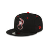 Nashville Sounds New Era 9FIFTY Black Note Logo Hat