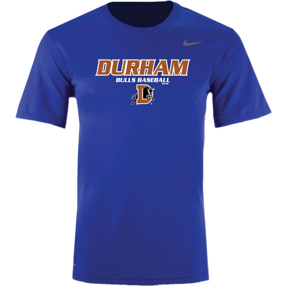 Durham Bulls Nike MiLB10 Royal Legend Tee