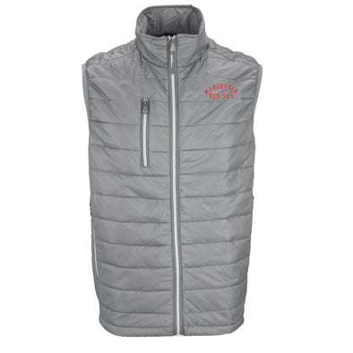 Worcester Red Sox Gray WRS Puffer Vest