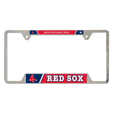 Boston Red Sox Wincraft Metal License Plate