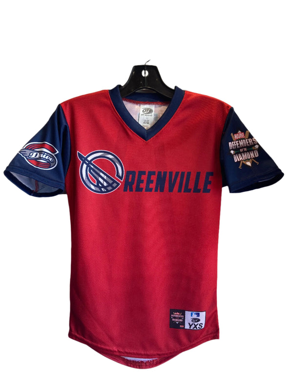 Greenville Drive OT Sport Youth Marvel Sublimated Replica Jersey