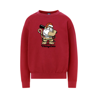 ValleyCats Youth Holiday Crewneck