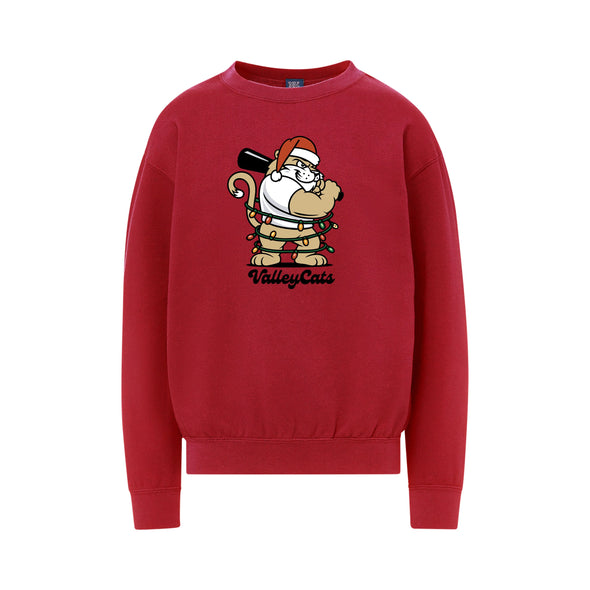 ValleyCats Youth Holiday Crewneck