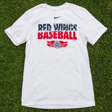 Rochester Red Wings Nike 4th of July White Cotton T-Shirt