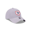 Nashville Sounds New Era 9Twenty Evergreen Grey Plate Logo Adjustable Hat