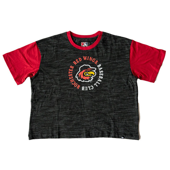 Rochester Red Wings Womens Cropped Sporty T-Shirt