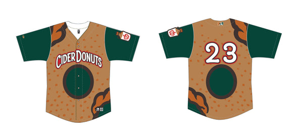 Youth Cider Donuts Full-Button Jersey
