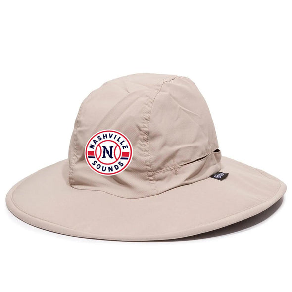 Nashville Sounds OC Khaki Primary Logo Boonie Hat