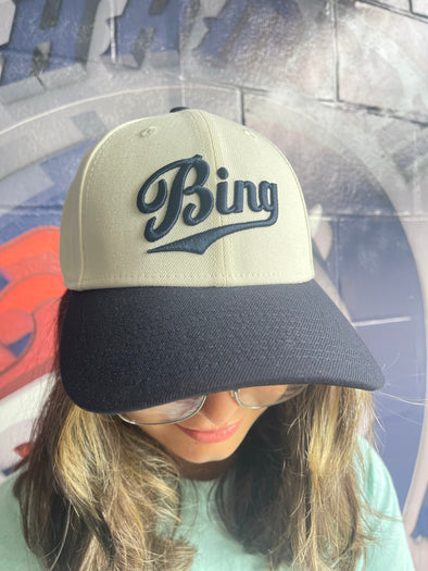 BRP New! BING 940 Snapback in Chrome White and Navy by New Era