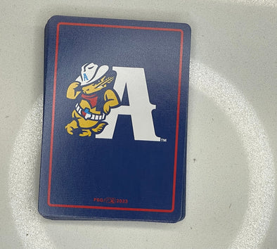 Amarillo Sod Poodles Leaning A Playing Cards