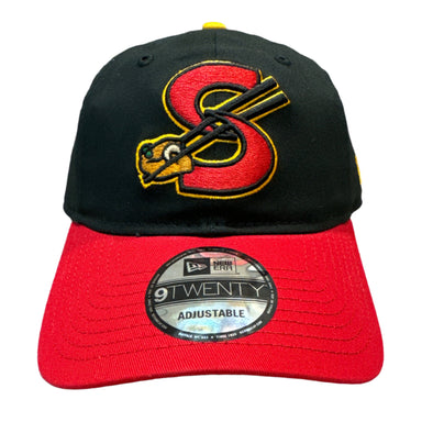 Springfield Cashew Chickens New Era 9TWENTY - Black/Red/Gold '25