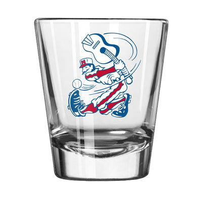 Nashville Sounds 2oz Throwback Logo Shot Glass