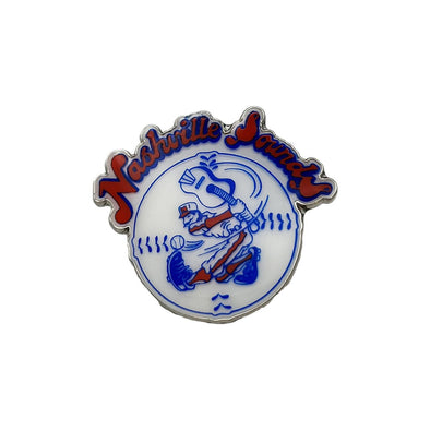Nashville Sounds Throwback Logo Lapel Pin