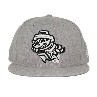 59-50 Grey W/White Primary Cap