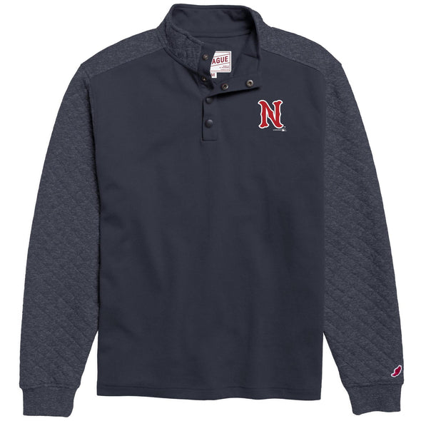 Nashville Sounds League Navy Highland Snap N Logo Pullover