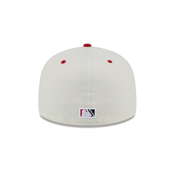 59-50 Cream W/Red Primary Cap