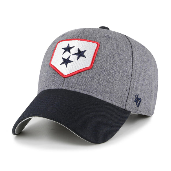 Nashville Sounds '47 Brand Granite Plate Logo MVP Hat