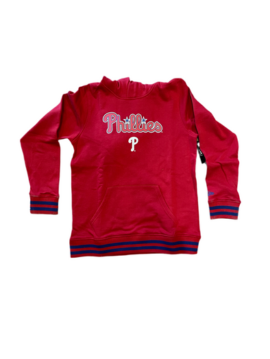 New Era Youth Red Phillies Hoodie