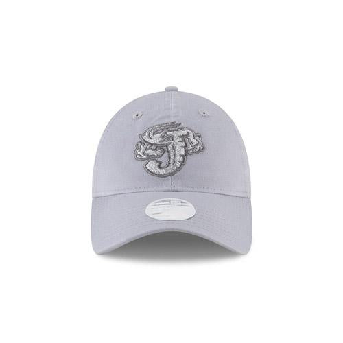 Jacksonville Jumbo Shrimp New Era Ladies' Team Glisten 9Twenty