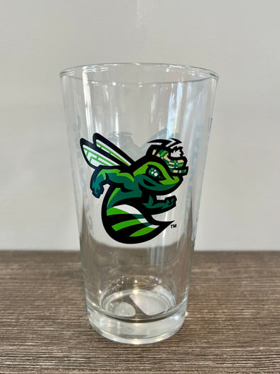 Augusta GreenJackets Dual Logo Pint Glass