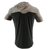 NE Men's Grey S/S Hooded Tee