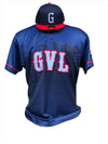 Greenville Drive OT Sports Navy Embroidered Batting Practice Replica Jersey