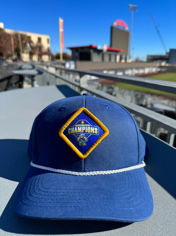 Amarillo sod Poodles OC 2023 Blue Championship Hat