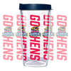 Toledo Mud Hens Go Hens Double Walled Tumbler