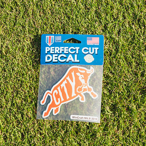 Durham Bulls Wincraft Bull City Car Decal